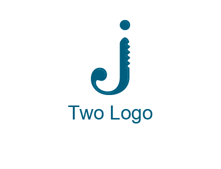 cutter combined with letter j initial