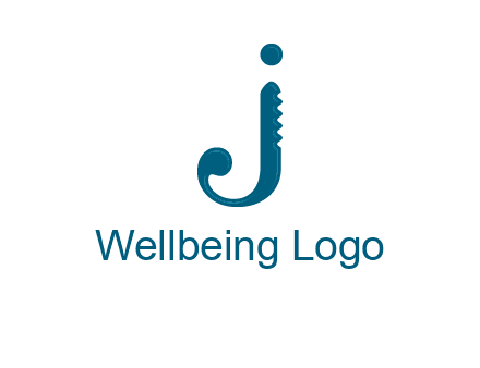 cutter combined with letter j initial