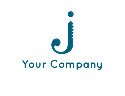 cutter combined with letter j initial