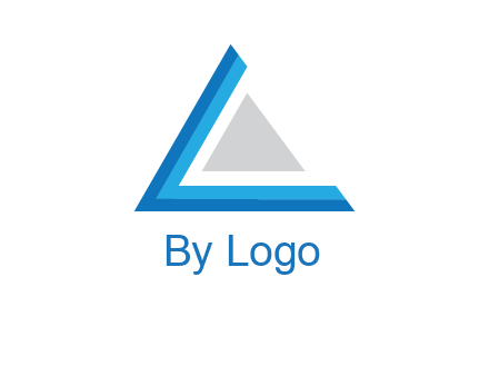 triangle forming letter c logo