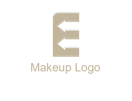 arrows inside the letter e logo