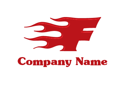 fire incorporated with letter f logo