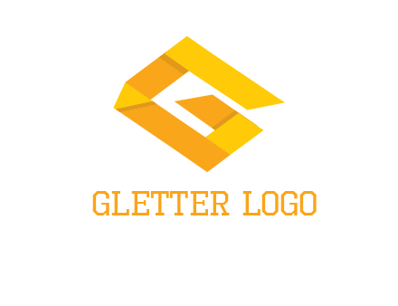 origami letter G