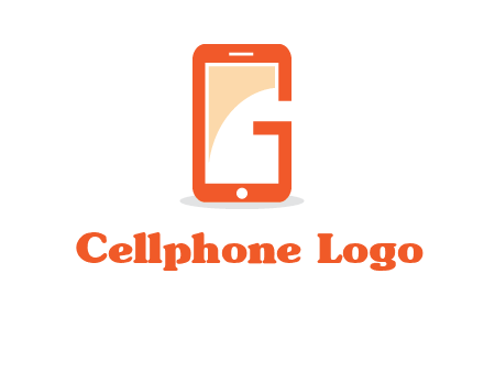 Cellphone incorporated with letter g
