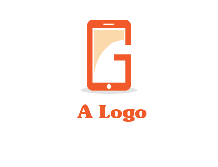 Cellphone incorporated with letter g