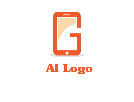 Cellphone incorporated with letter g