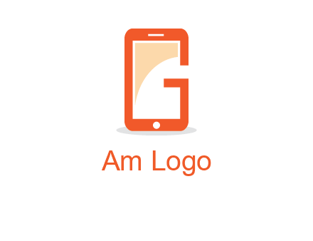 Cellphone incorporated with letter g