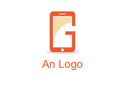 Cellphone incorporated with letter g