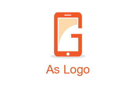 Cellphone incorporated with letter g