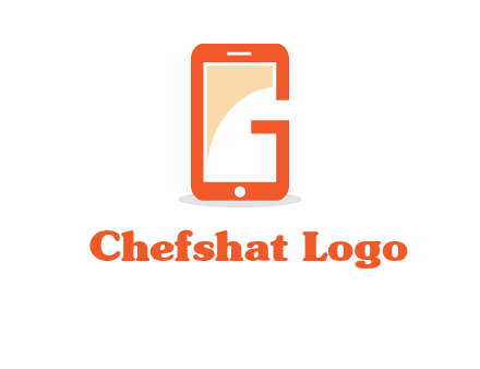Cellphone incorporated with letter g