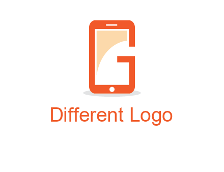 Cellphone incorporated with letter g