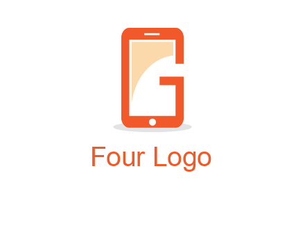 Cellphone incorporated with letter g