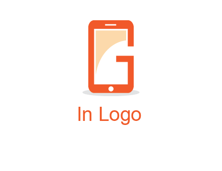 Cellphone incorporated with letter g
