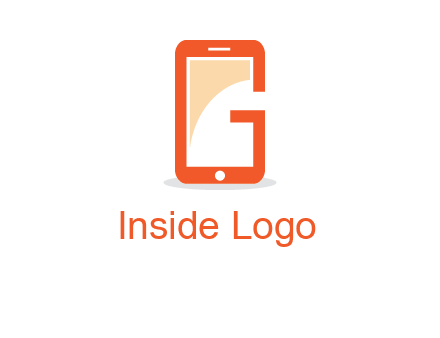 Cellphone incorporated with letter g