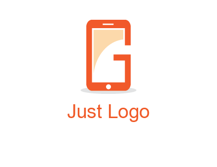 Cellphone incorporated with letter g