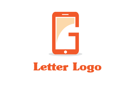 Cellphone incorporated with letter g