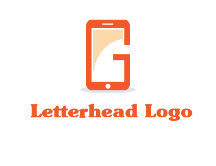Cellphone incorporated with letter g