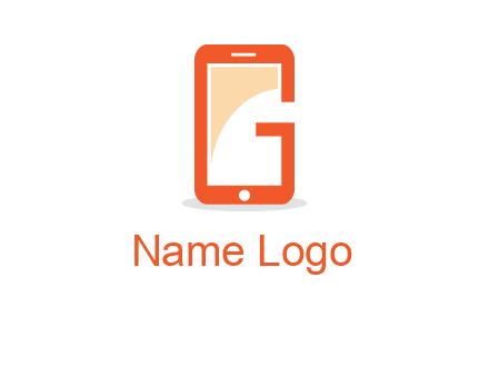 Cellphone incorporated with letter g