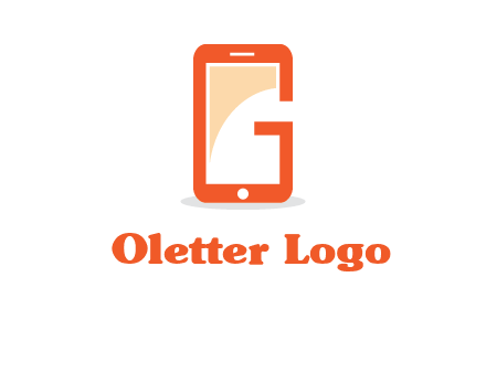 Cellphone incorporated with letter g