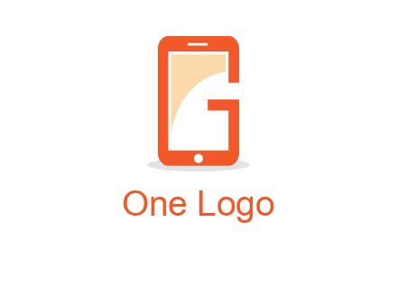 Cellphone incorporated with letter g