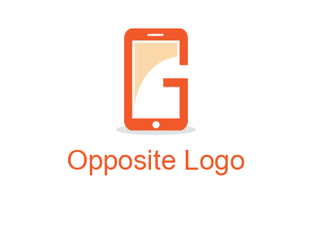 Cellphone incorporated with letter g