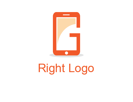 Cellphone incorporated with letter g