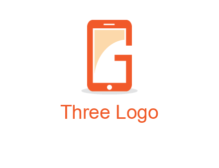 Cellphone incorporated with letter g