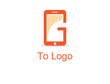 Cellphone incorporated with letter g