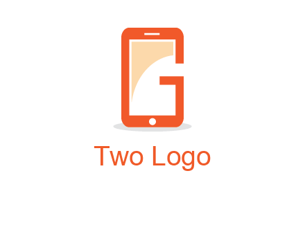 Cellphone incorporated with letter g