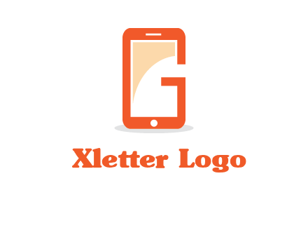 Cellphone incorporated with letter g