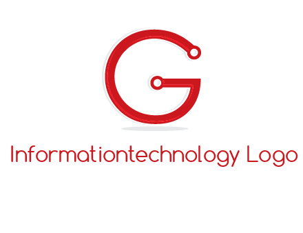 technology cables forming letter g logo