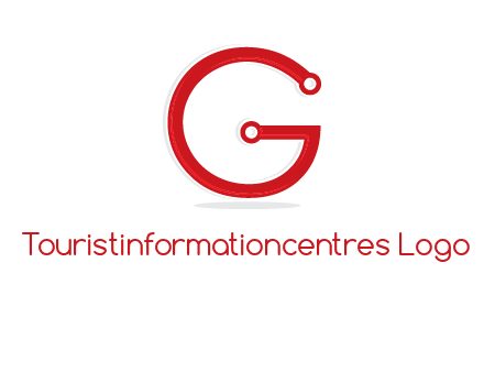 technology cables forming letter g logo