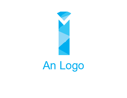 letter i incorporated with diamond logo