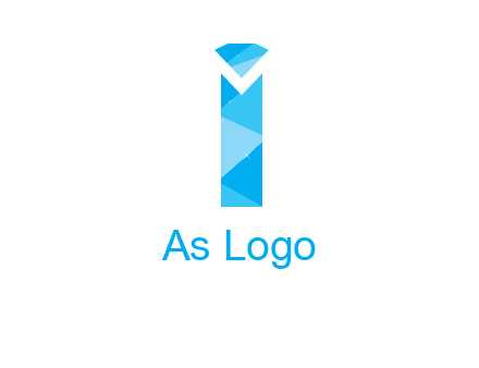 letter i incorporated with diamond logo