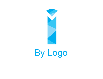 letter i incorporated with diamond logo