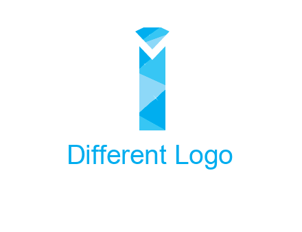 letter i incorporated with diamond logo