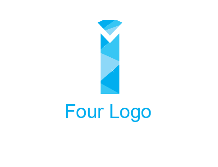 letter i incorporated with diamond logo