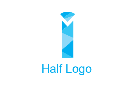 letter i incorporated with diamond logo
