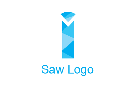 letter i incorporated with diamond logo