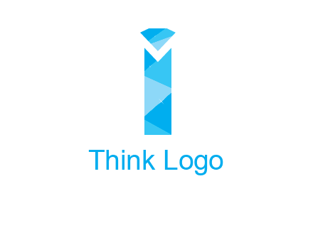 letter i incorporated with diamond logo