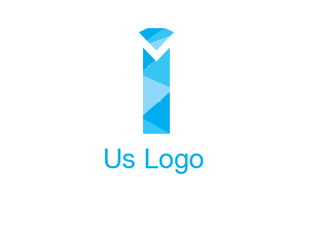 letter i incorporated with diamond logo