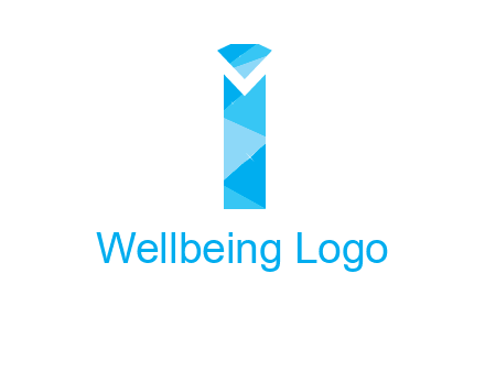 letter i incorporated with diamond logo