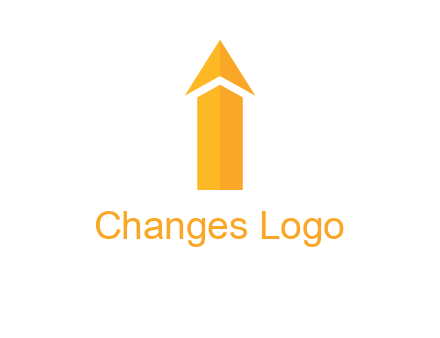 arrow forming letter i logo