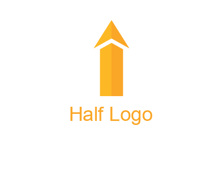 arrow forming letter i logo