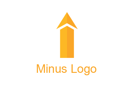 arrow forming letter i logo