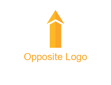 arrow forming letter i logo