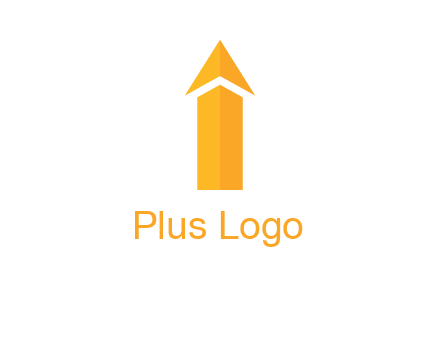 arrow forming letter i logo