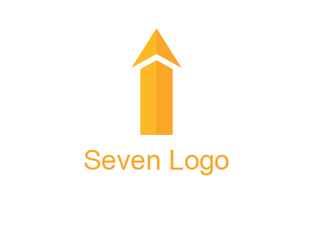 arrow forming letter i logo