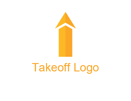 arrow forming letter i logo