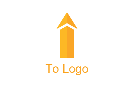 arrow forming letter i logo